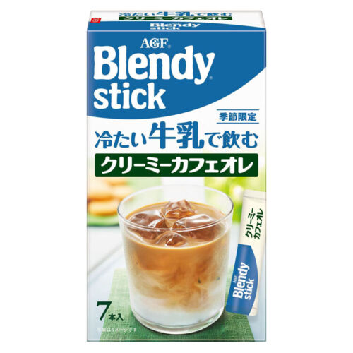 Agf Blendy Stick With Cold Milk Creamy Café Au Lait