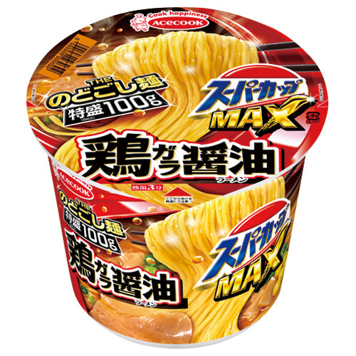 Acecook Supercup Max Soy Sauce Ramen 119G